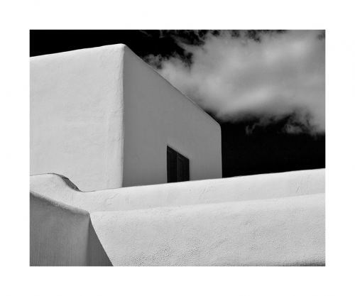 BLACK WINDOW and CLOUD. Taos, NM. 2015